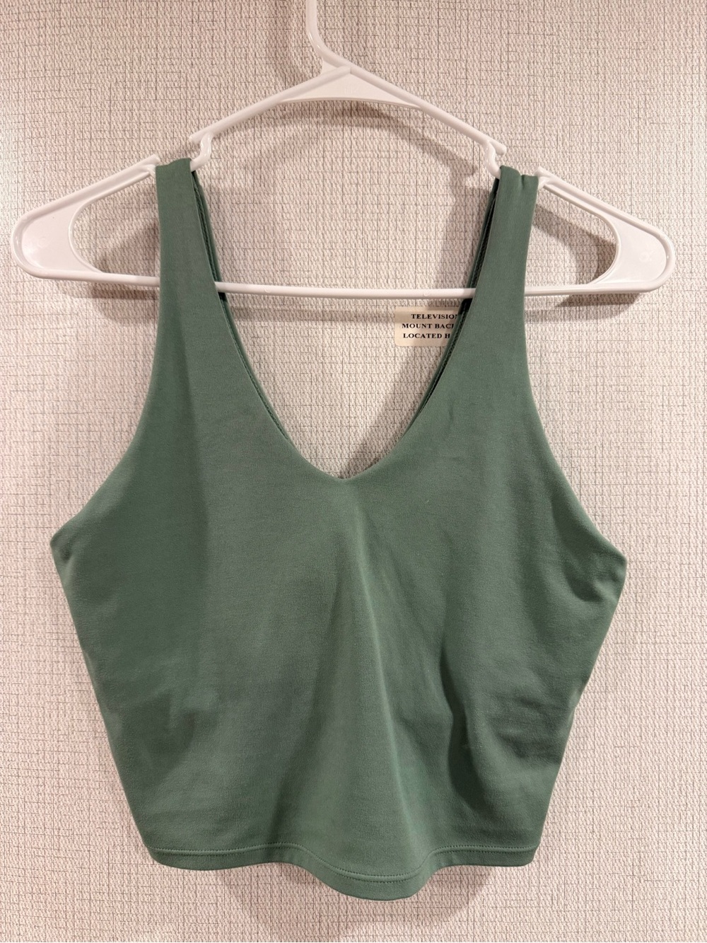 Target Green V-Neck Tank Top